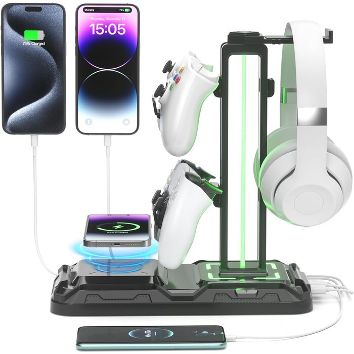 Support Casque Gaming avec Hub USB et Chargeur - 31% de remise