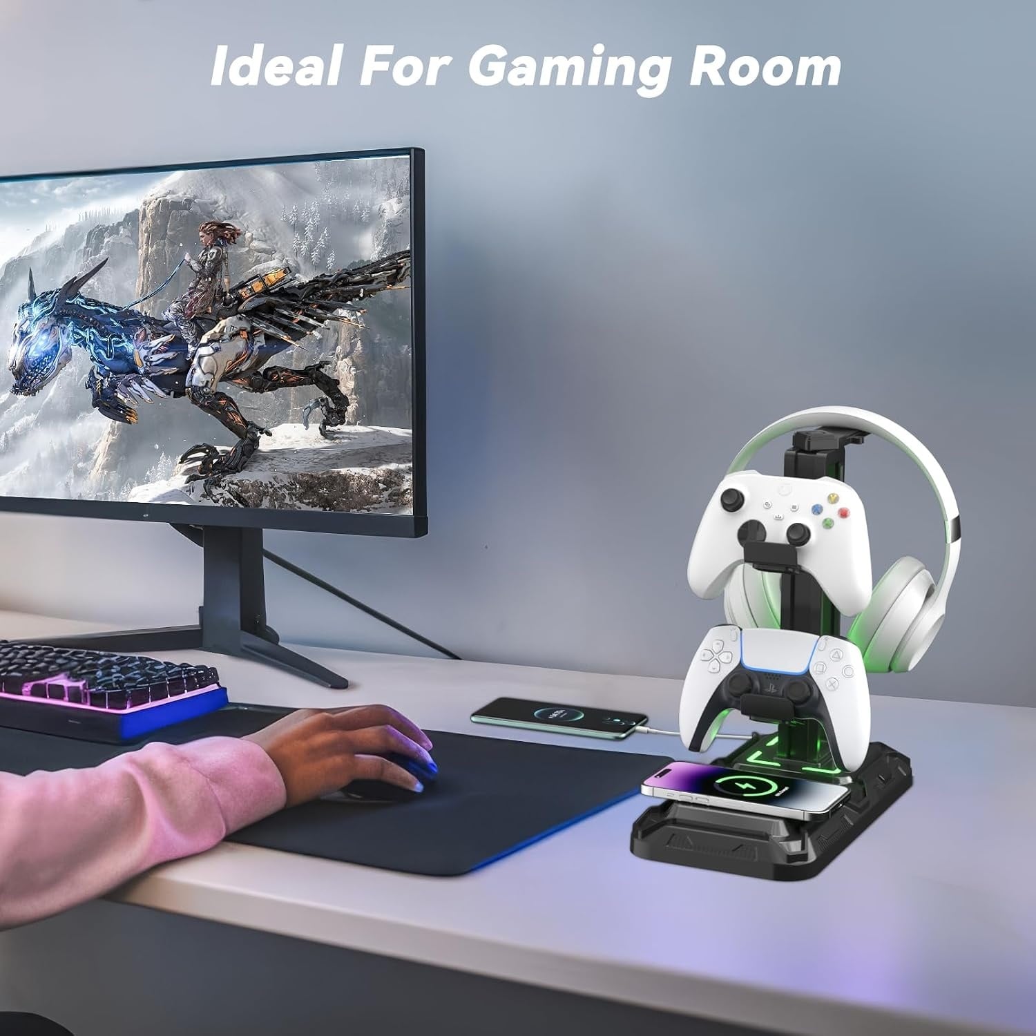 Support Casque Gaming avec Hub USB et Chargeur - 31% de remise