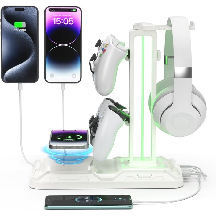 Support Casque Gaming avec Hub USB et Chargeur - 31% de remise