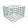 Composteur de jardin en acier 100x100x70cm - 33% de remise