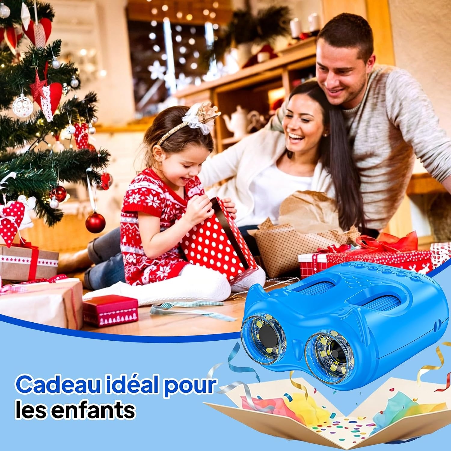 Microscope et Télescope 2-en-1 Enfant 4K - Bleu - 31% de remise