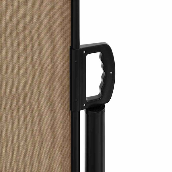 Vidaxl Paravent latéral rétractable 120x500 cm, taupe - 34% de remise