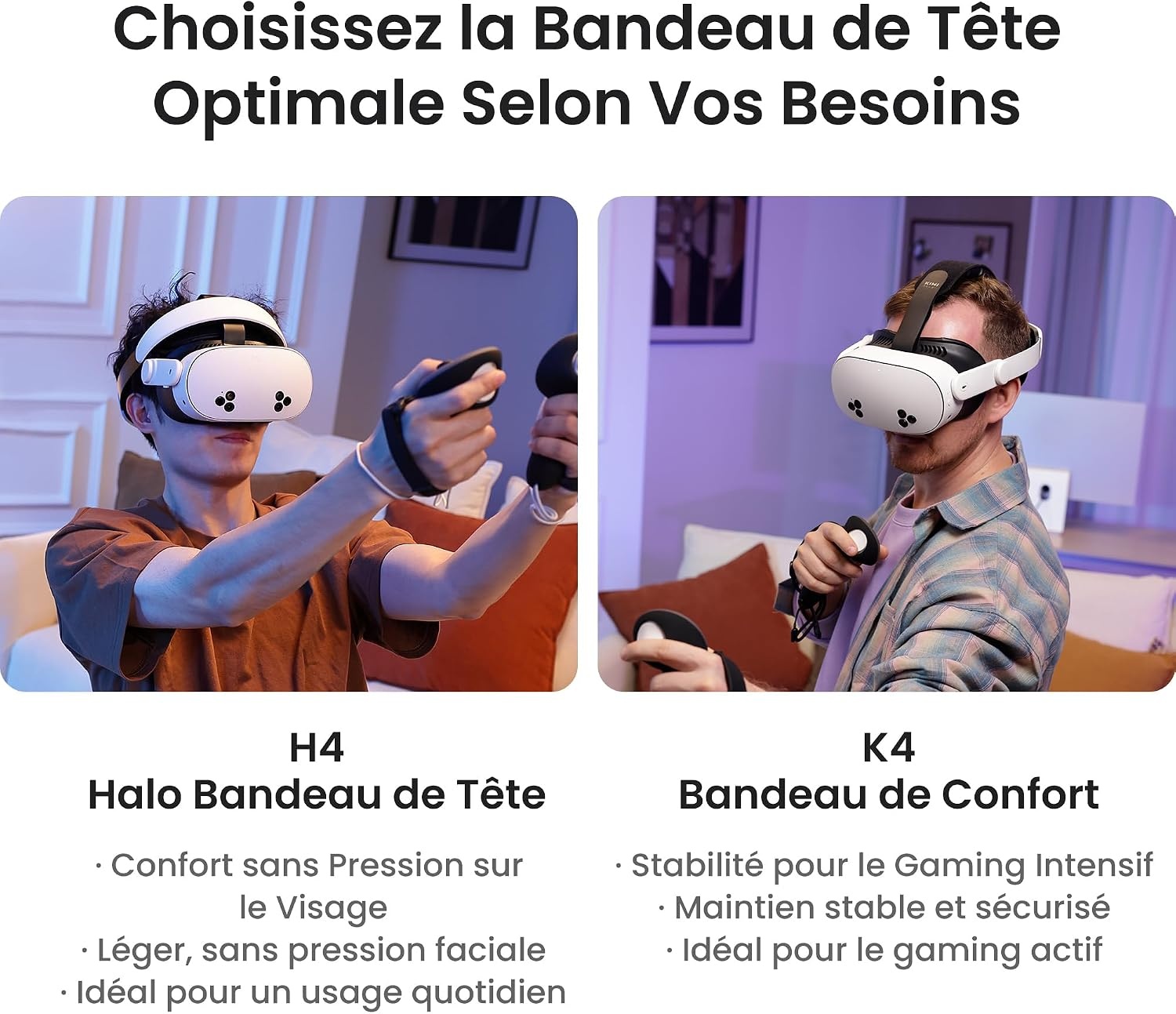 Sangle de tête VR pour Meta Quest 3 et 3S - Confort réglable - 31% de remise