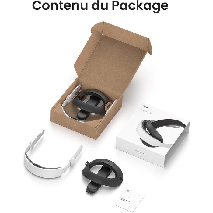 Sangle de tête VR pour Meta Quest 3 et 3S - Confort réglable - 31% de remise