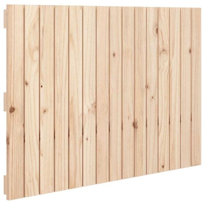 Vidaxl Tête de lit murale en pin massif 95,5x60cm - 30% de remise