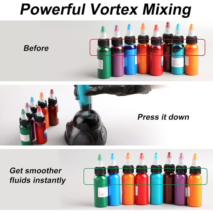 Mélangeur Vortex pour Encres et Pigments - Rechargeable USB - 33% de remise