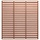 Panneau de clôture composite marron 180x180 cm - 35% de remise