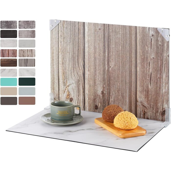 Kit fond photo 30x40 cm avec réflecteur et 18 textures - 33% de remise