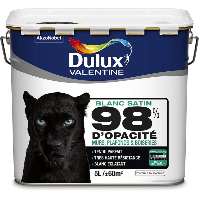 Peinture intérieure mate blanc 10L - 34% de remise