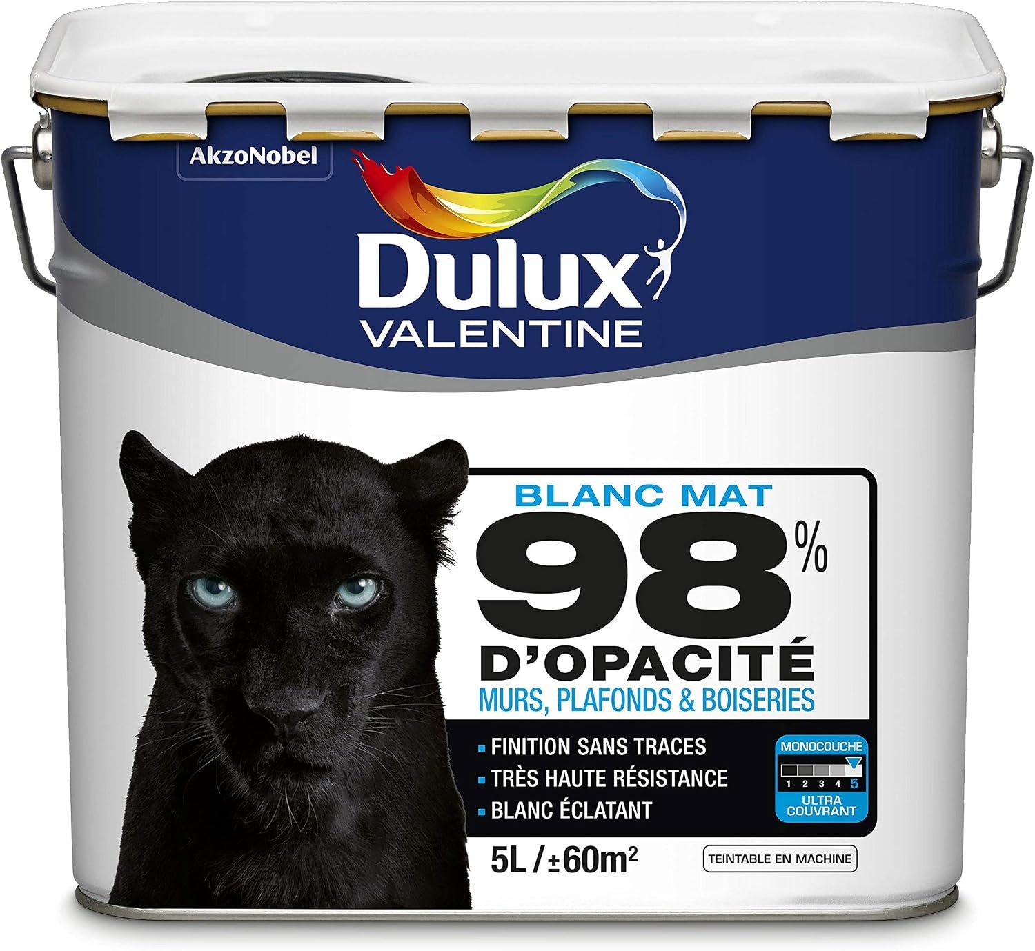 Peinture intérieure mate blanc 10L - 34% de remise