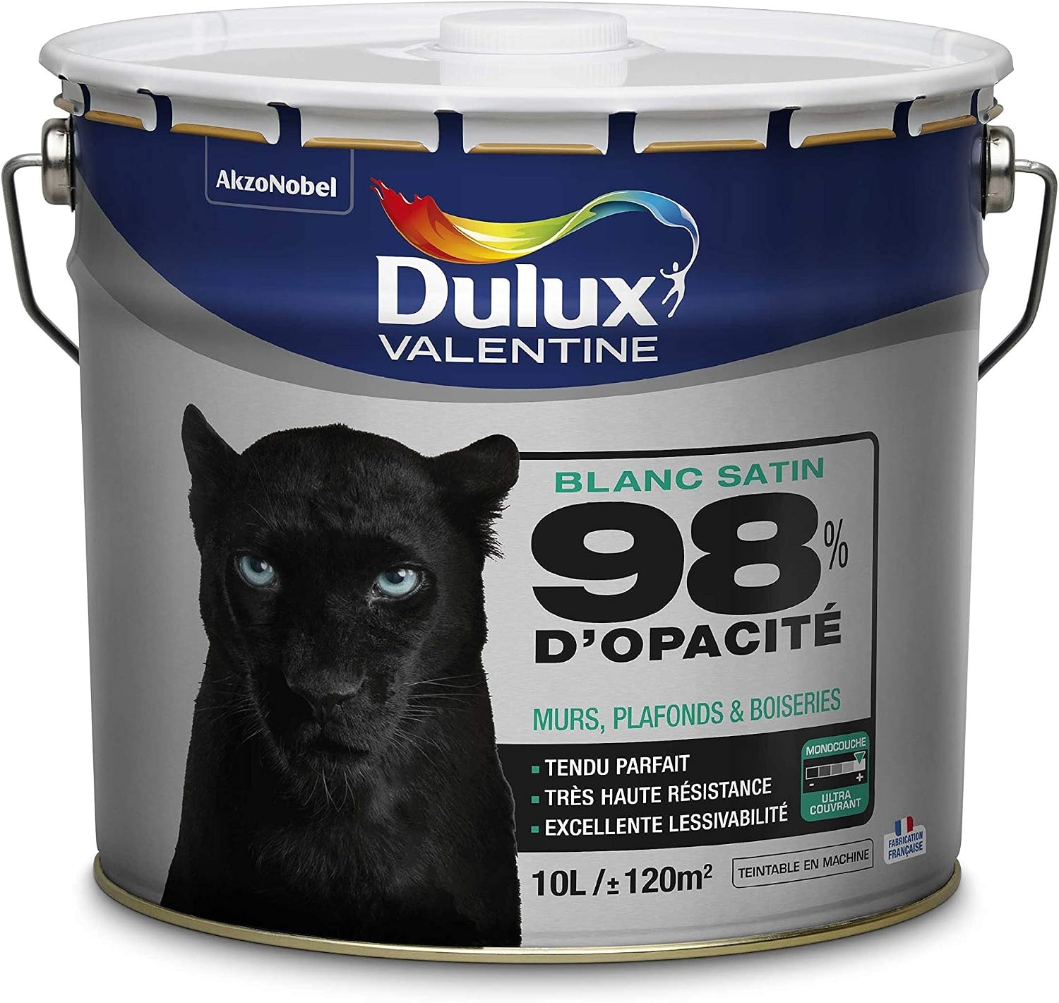Peinture intérieure mate blanc 10L - 34% de remise