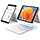 Étui Clavier Pivotant iPad 7/8/9e Génération - Blanc - 34% de remise