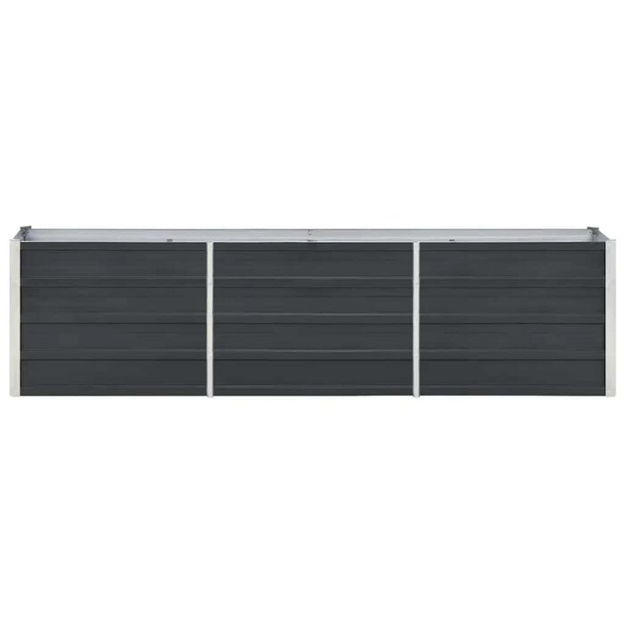 Vidaxl Bac à fleurs surélevé 240x40x45cm Anthracite - 33% de remise