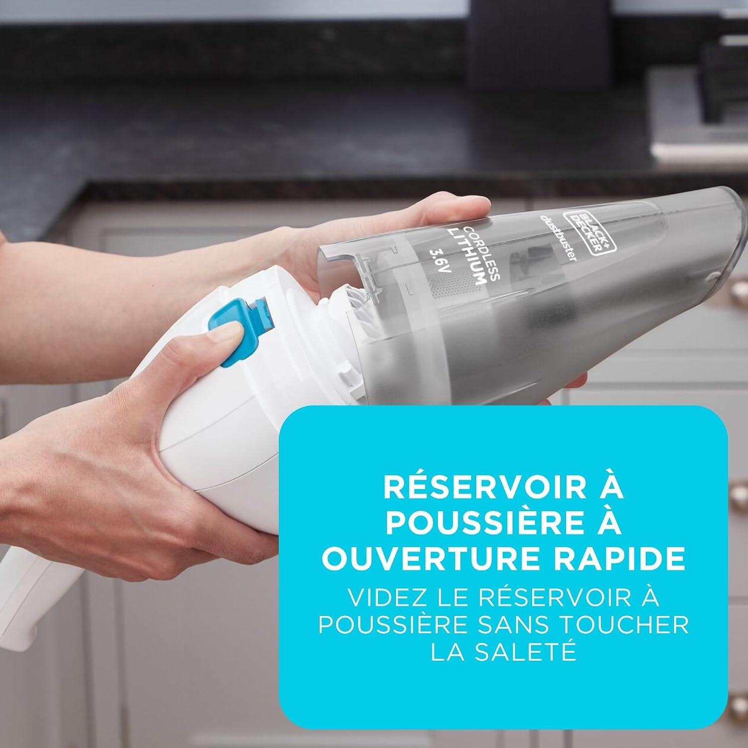 Aspirateur à main sans fil 3,6V - 31% de remise