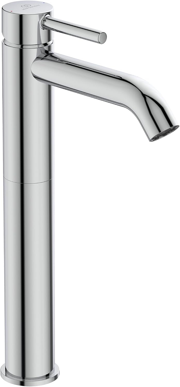 Mitigeur lavabo noir soie bec courbe - 34% de remise