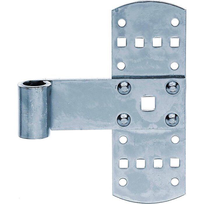 Lot de 10 charnières à croix 140x50 mm en acier galvanisé - 33% de remise