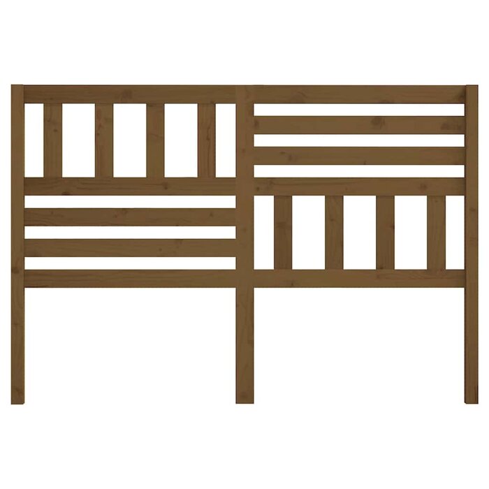 Vidaxl Tête de lit en pin massif brun miel 146x100 cm - 32% de remise