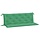 Lot de 2 coussins de jardin 150x50x7cm Vert - 31% de remise