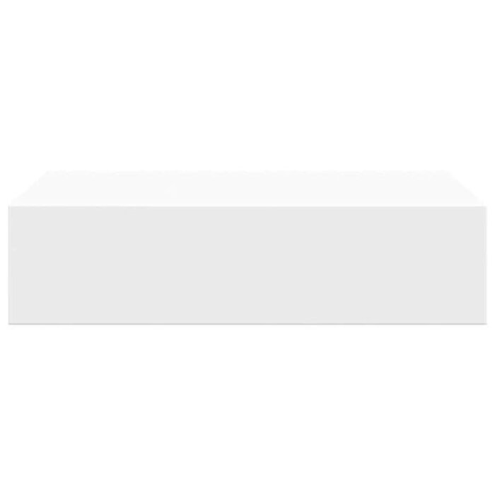 Vidaxl Étagère murale avec tiroir 40x23,5 cm - Blanc - 32% de remise