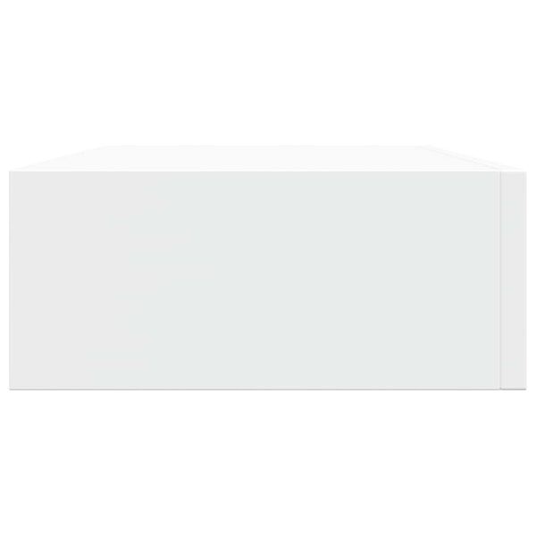 Vidaxl Étagère murale avec tiroir 40x23,5 cm - Blanc - 32% de remise