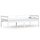 Cadre de lit en pin massif 90x200 cm blanc - 34% de remise