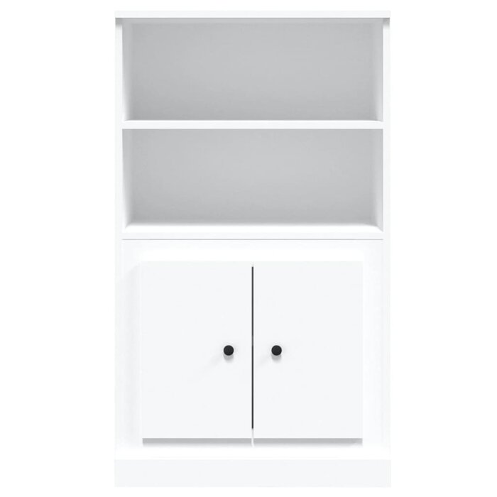 Vidaxl Armoire haute blanche 60x35,5x103,5 cm - 34% de remise