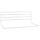 Barrière de lit extensible 76-137 cm - Métal blanc - 33% de remise
