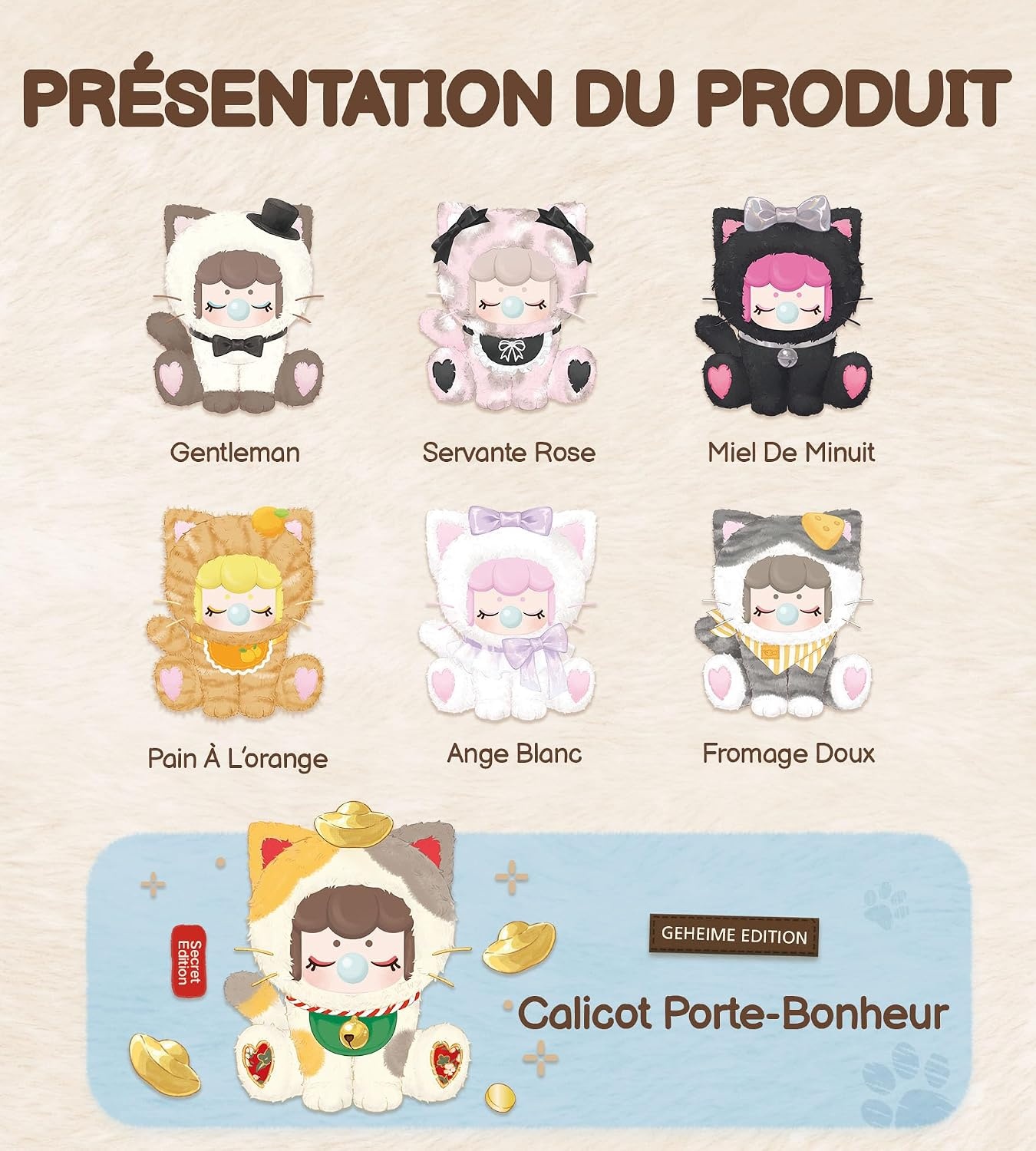 Figurine Chibi Tea Time - Chaton surprise - 31% de remise