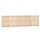 Tête de lit murale en bois de pin massif 204x3x60 cm - 33% de remise