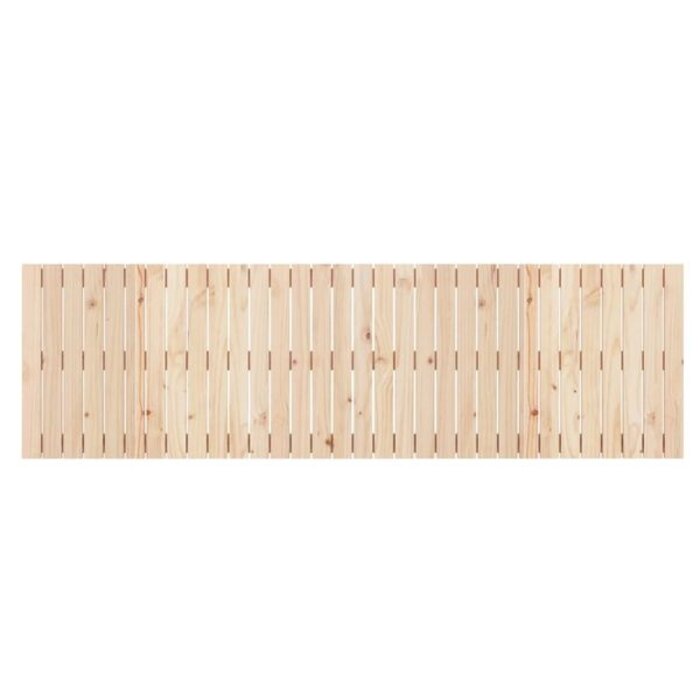Vidaxl Tête de lit murale en bois de pin massif 204x3x60 cm - 33% de remise