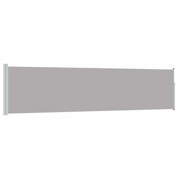 Vidaxl Pare-vue latéral rétractable 120x500 cm Gris - 34% de remise