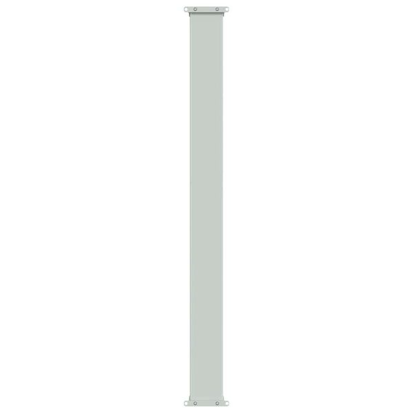 Vidaxl Pare-vue latéral rétractable 120x500 cm Gris - 34% de remise