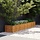Jardinière en acier corten 291x50x36 cm - 35% de remise