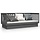 Canapé-lit en pin massif gris 75x190 cm - 34% de remise