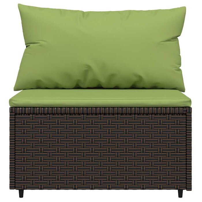 Vidaxl Ensemble salon de jardin 3 pièces résine marron - 35% de remise