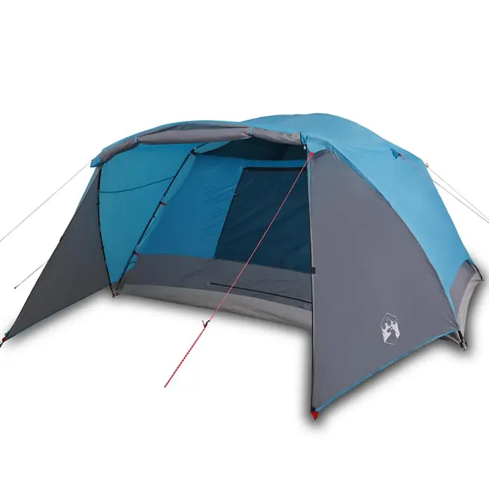 Vidaxl Tente de camping 4 places avec auvent, 350x280 cm - 34% de remise
