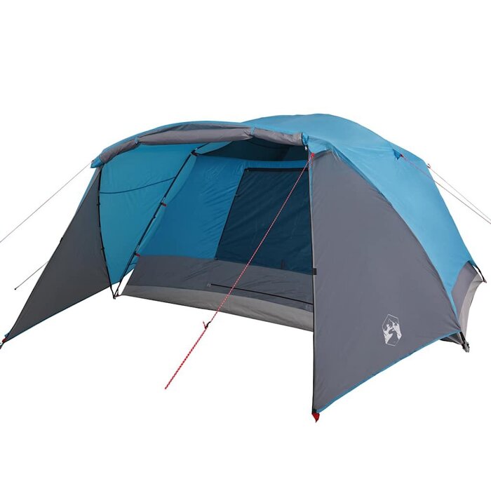 Vidaxl Tente de camping 4 places avec auvent, 350x280 cm - 34% de remise