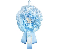Nœud de naissance bleu clair en tulle et céramique - 41% de remise