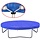 Bâche de protection pour trampoline 300 cm - Bleu - 30% de remise