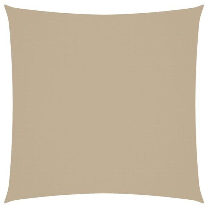 Vidaxl Voile d'ombrage carré 6x6 m beige - 38% de remise