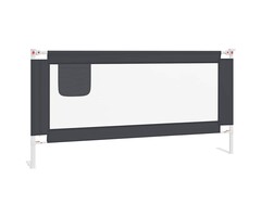 Vidaxl Barrière de lit enfant 180x25cm gris - 49% de remise