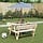Parasol enfant bleu et blanc 120x140cm - 33% de remise