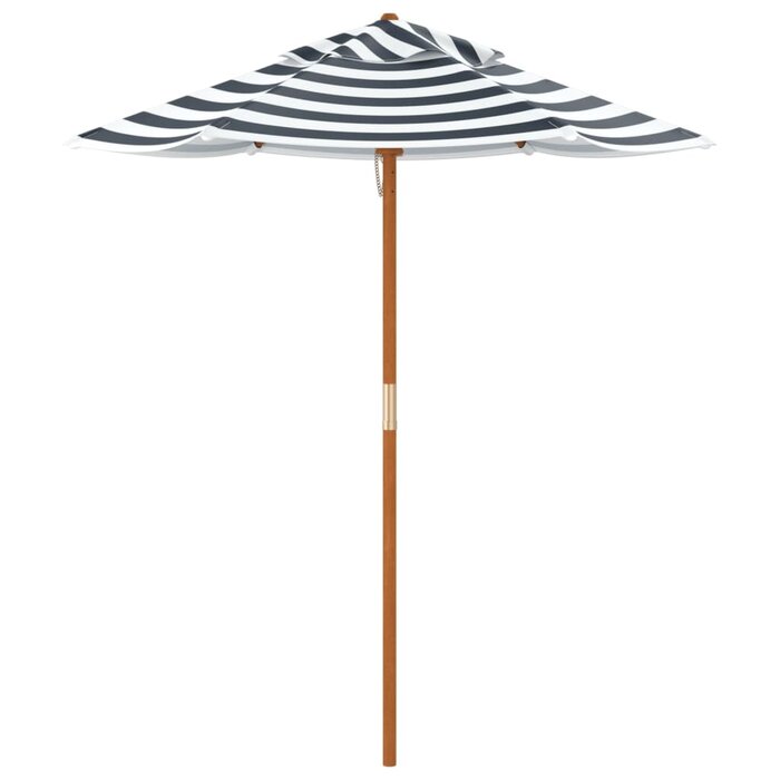 Vidaxl Parasol enfant bleu et blanc 120x140cm - 33% de remise
