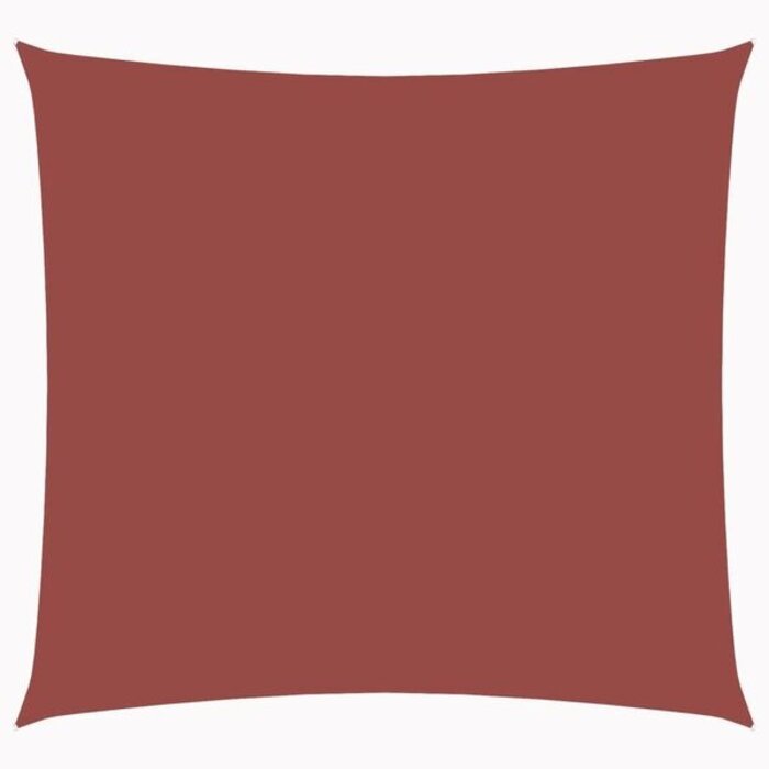 Vidaxl Voile d'ombrage carrée 4x4m Terracotta - 33% de remise