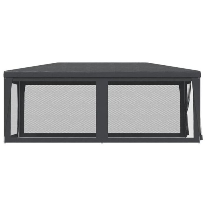 Vidaxl Tonnelle de jardin 3x6m avec parois en maille - Anthracite - 34% de remise
