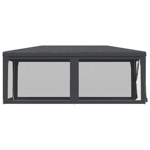 Vidaxl Tonnelle de jardin 3x6m avec parois en maille - Anthracite - 34% de remise