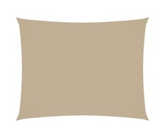 Vidaxl Voile d'ombrage rectangulaire 3x6 m beige - 53% de remise