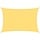 Voile d'ombrage rectangulaire 4x6 m Beige - 33% de remise