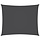 Voile d'ombrage rectangulaire 5x6 m anthracite - 34% de remise