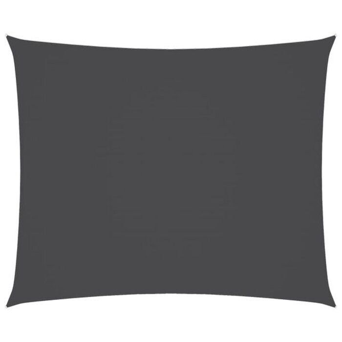 Vidaxl Voile d'ombrage rectangulaire 5x6 m anthracite - 34% de remise